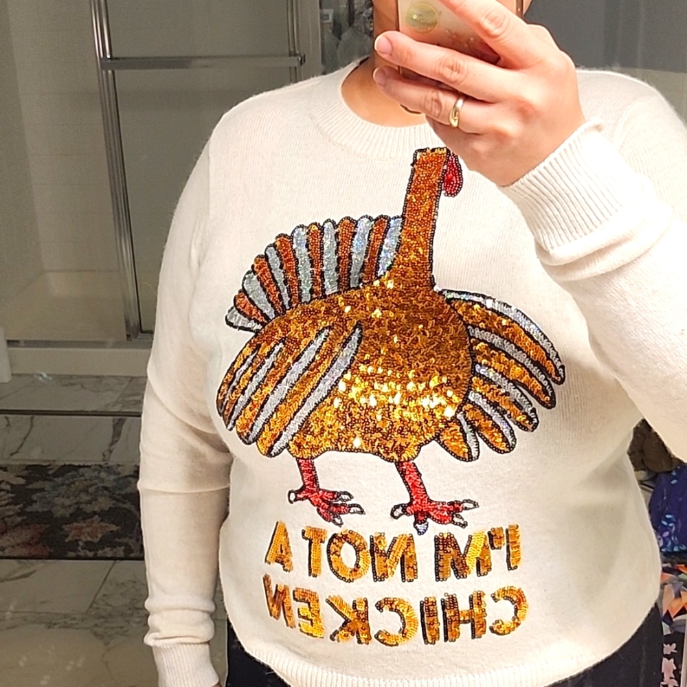 H&M thanksgiving sweater